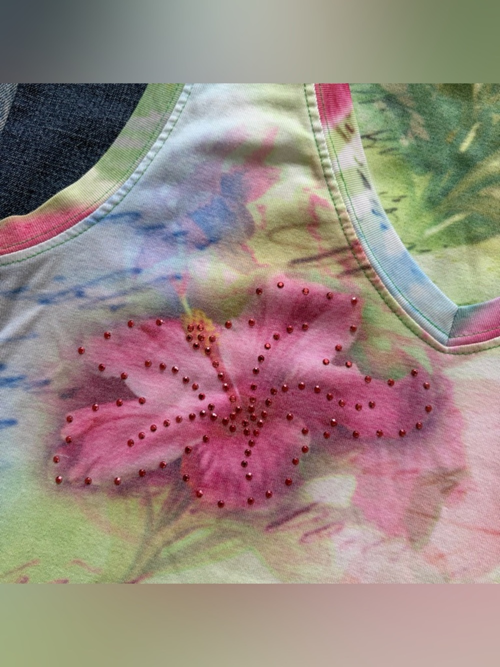 floral tank